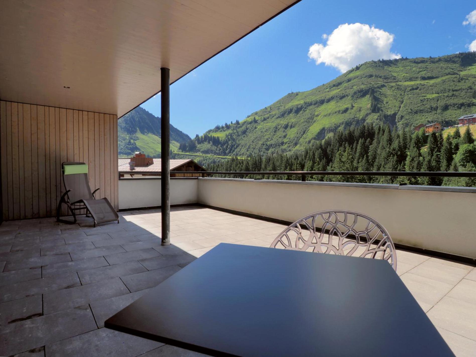Aparthotel Alpinresort Damuels Bagian luar foto