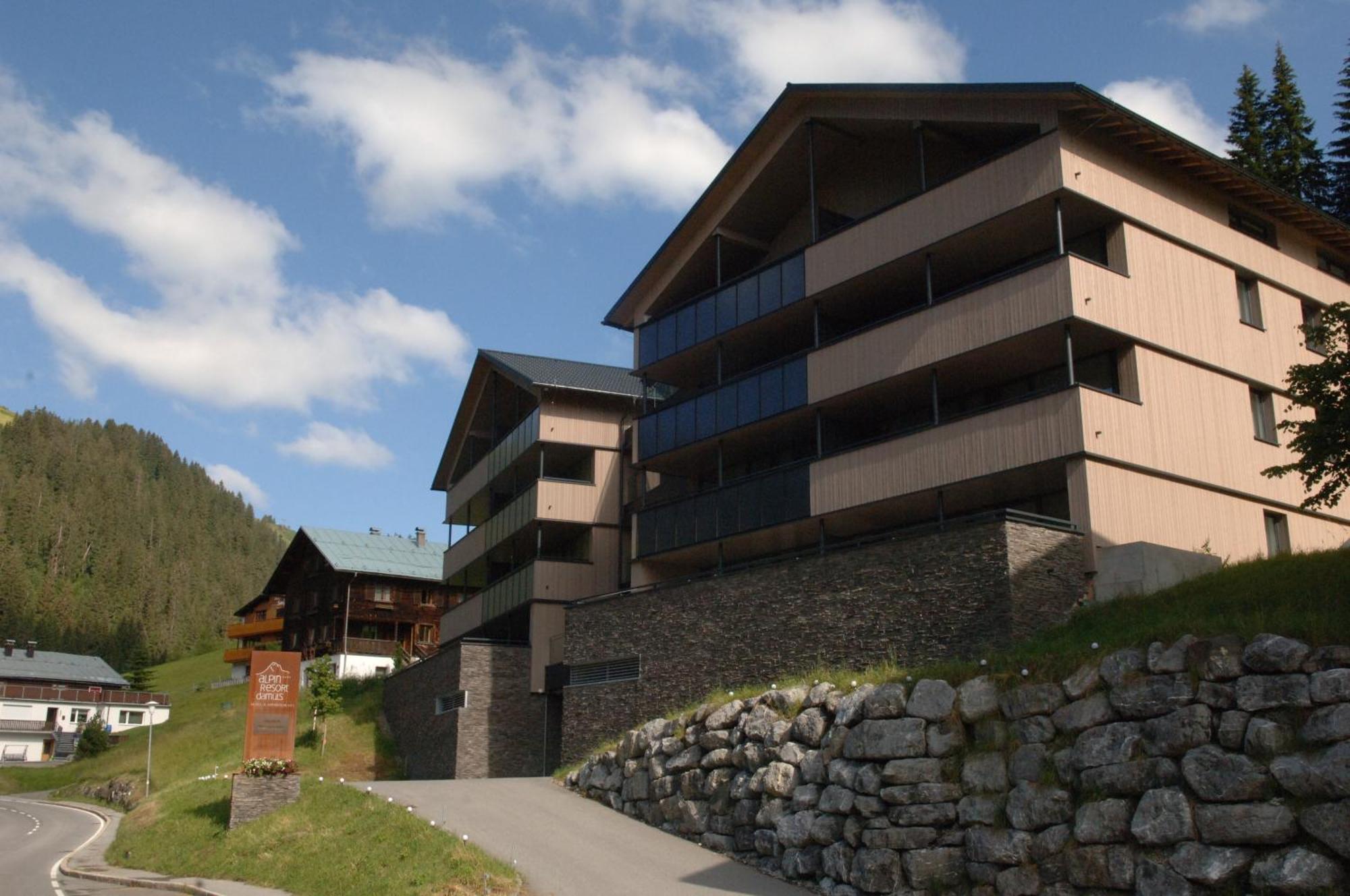 Aparthotel Alpinresort Damuels Bagian luar foto